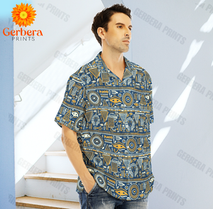 Ancient Egyptian Tribal - For Men And Women - Hawaiian Shirt