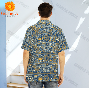 Ancient Egyptian Tribal - For Men And Women - Hawaiian Shirt