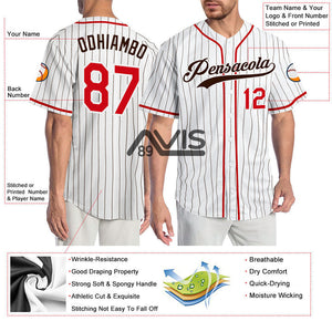 Personalized Black Orange White Split Fashion Baseball Tee Jersey