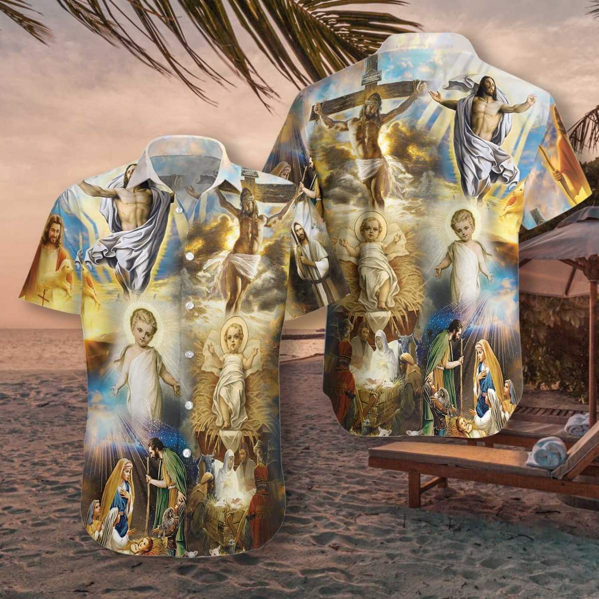 The Life of Jesus Aloha - Hawaiian Shirt