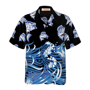 Bass Fish - Hawaiian Shirt