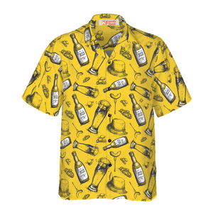 Beer Bottle - Hawaiian Shirt