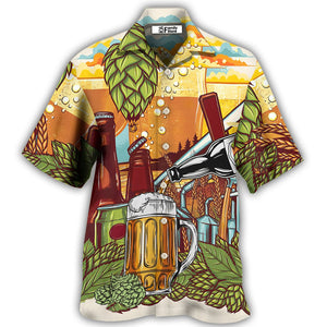 Drinking It's Beer Time - Hawaiian Shirt