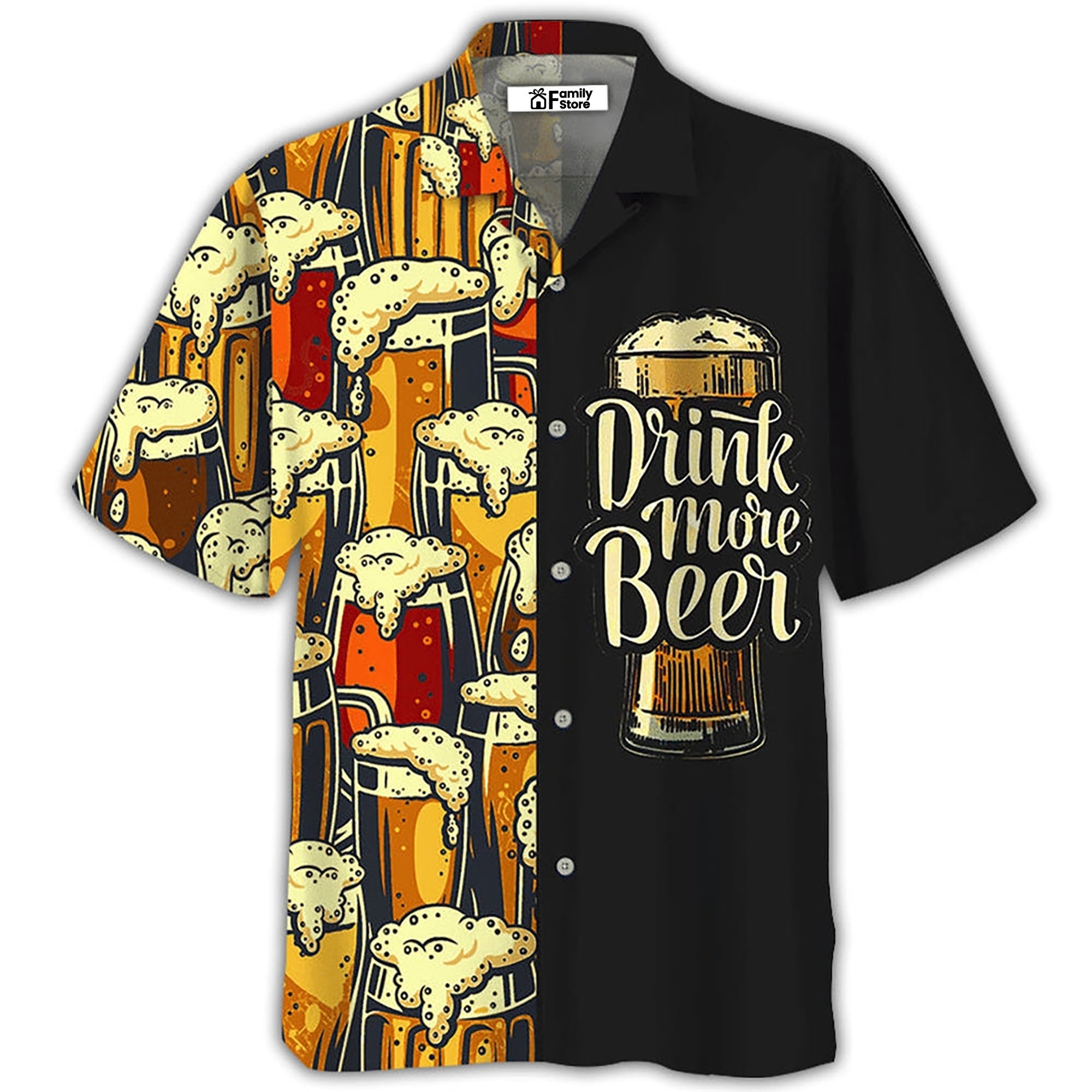 BeerFavoriteDrinkMoreBeer HawaiianShirt OwlOhh_6307_1