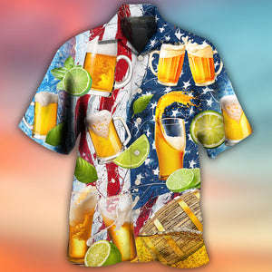 Beer Independence Day - Hawaiian Shirt