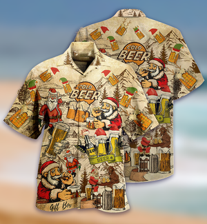 Merry Xmas Love Beer - Hawaiian Shirt