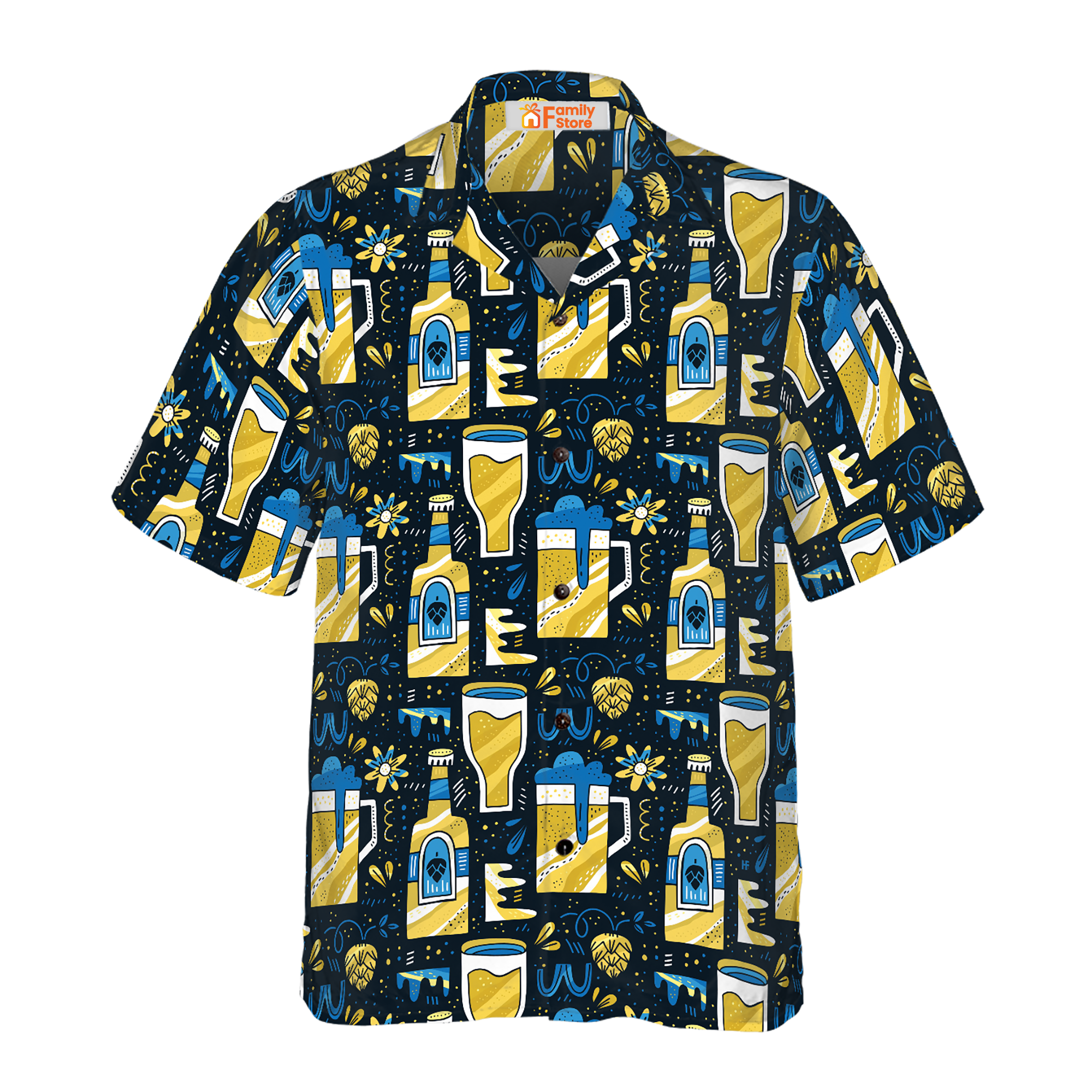 Beer Special Pattern - Hawaiian Shirt