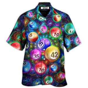 Billiard Funny Neon Colorful - Hawaiian Shirt