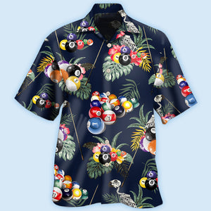 Billiard Tropical Leaf Style - Hawaiian Shirt