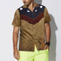 BrownVintageFloralDamaskPatternTexasHawaiianShirt_TheLoneSta_4