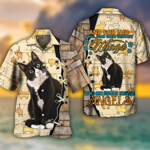 Cat Angels Without Wings - Gift For Cat Lovers - Hawaiian Shirt