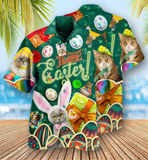 Cat Easter Blessings To You And Your Cats - Gift For Cat Lovers - Hawaiian Shirt