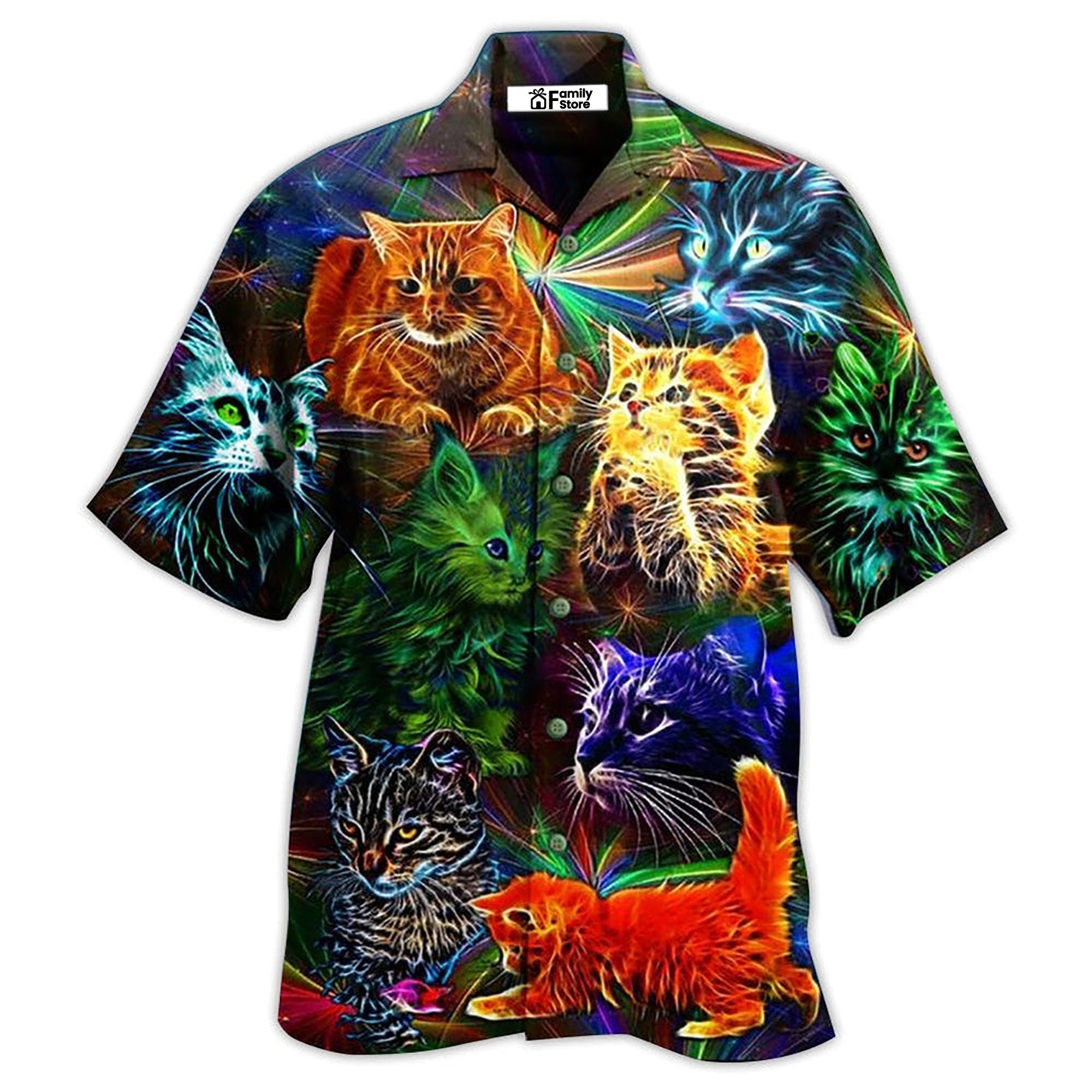 Cat In My Dream I'm So Happy - Hawaiian Shirt