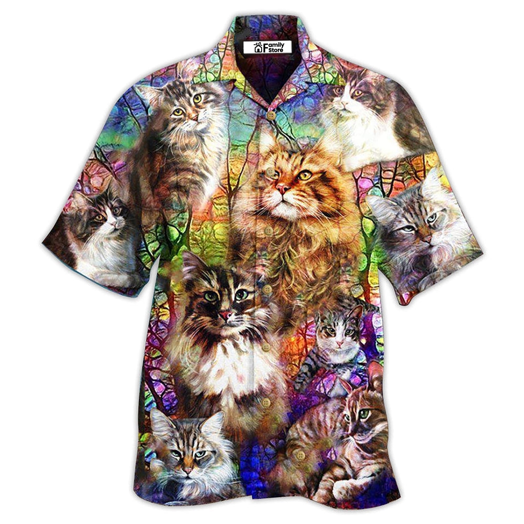 Life Is Better With Cat - Gift For Cat Lovers - Hawaiian Shirt