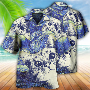 Cat Love Life Cute - Gift For Cat Lovers - Hawaiian Shirt