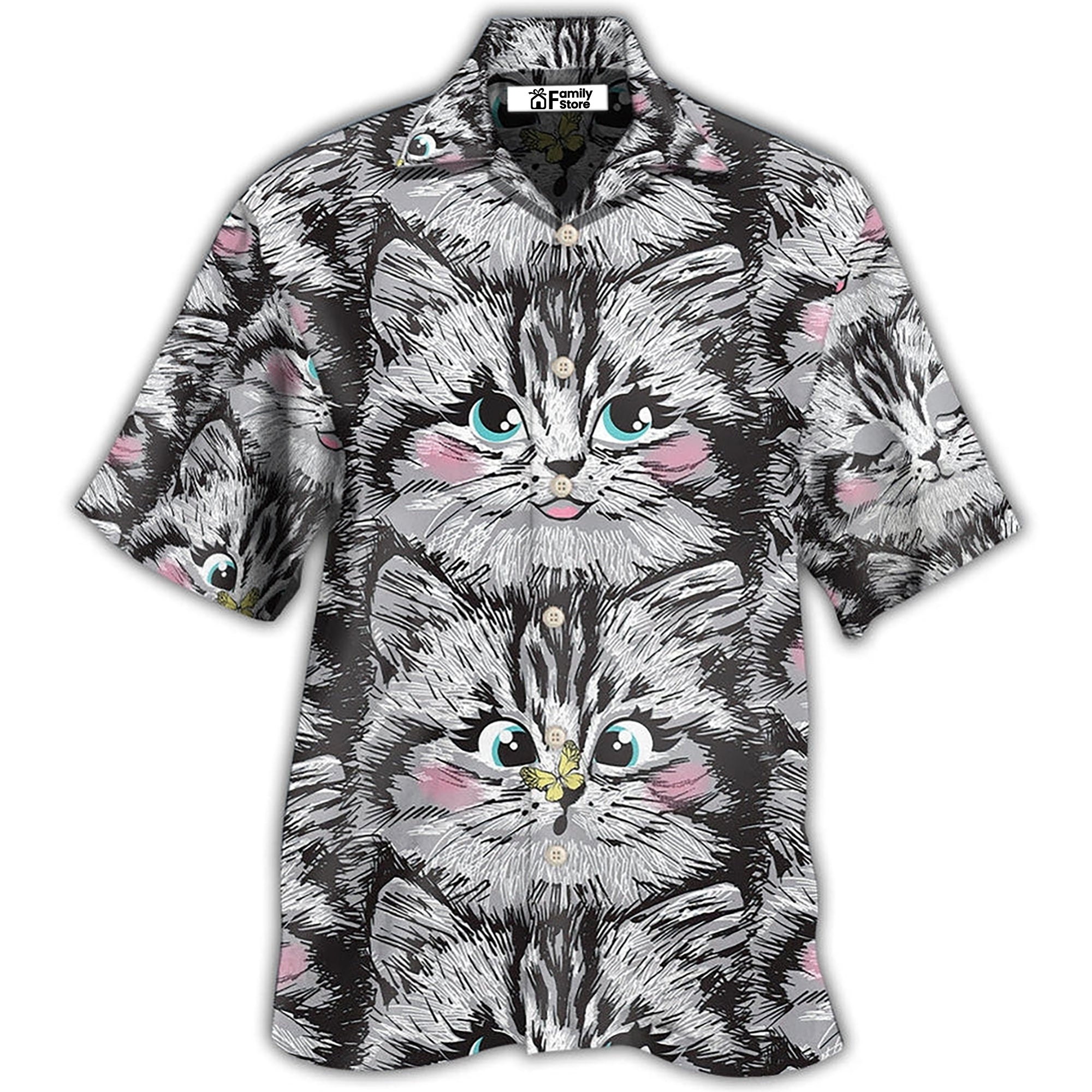 Cat Lovely Cat Lovely Kitten - Gift For Cat And Women - Hawaiian Shirt