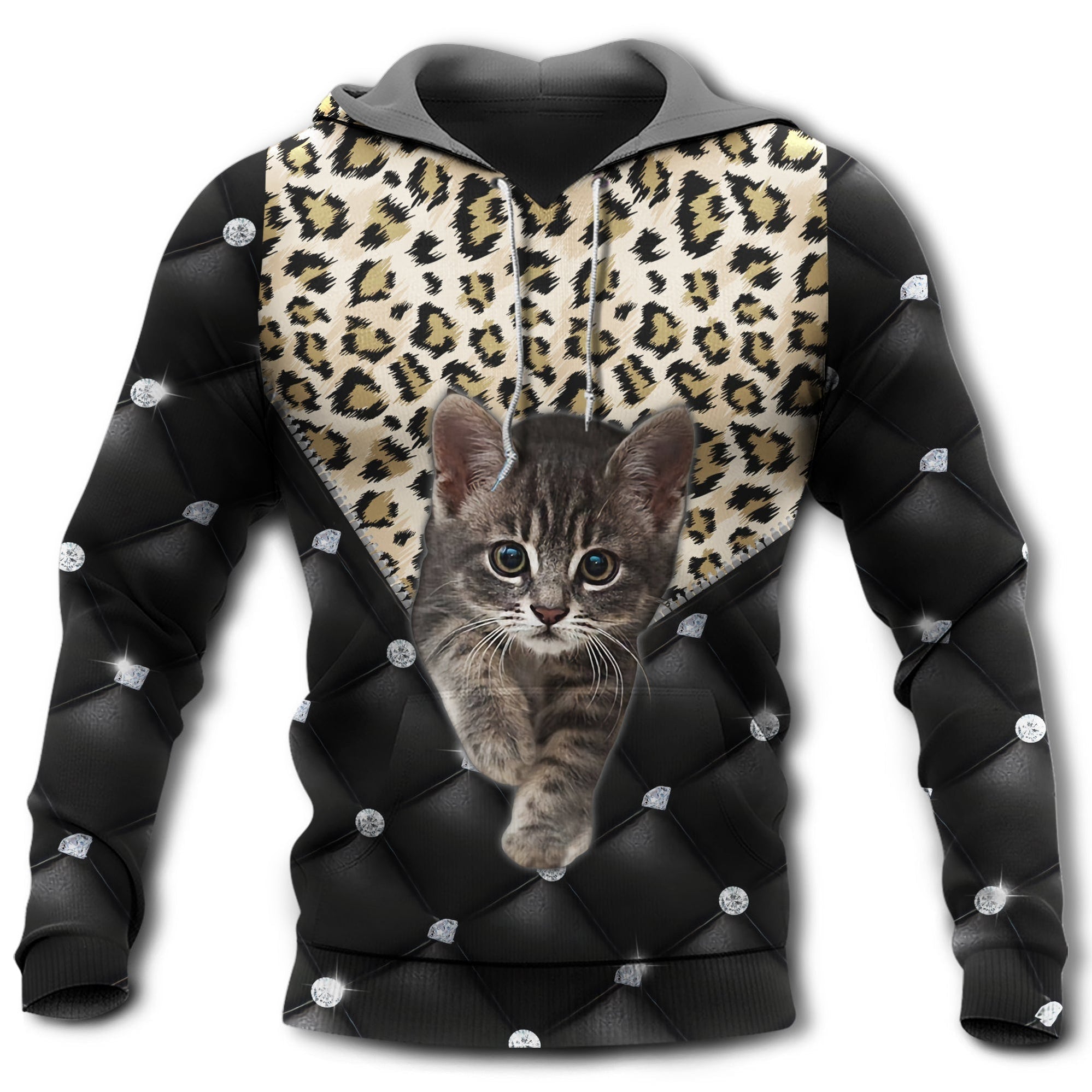 Cat Lover Black Style So Amazing - Hoodie