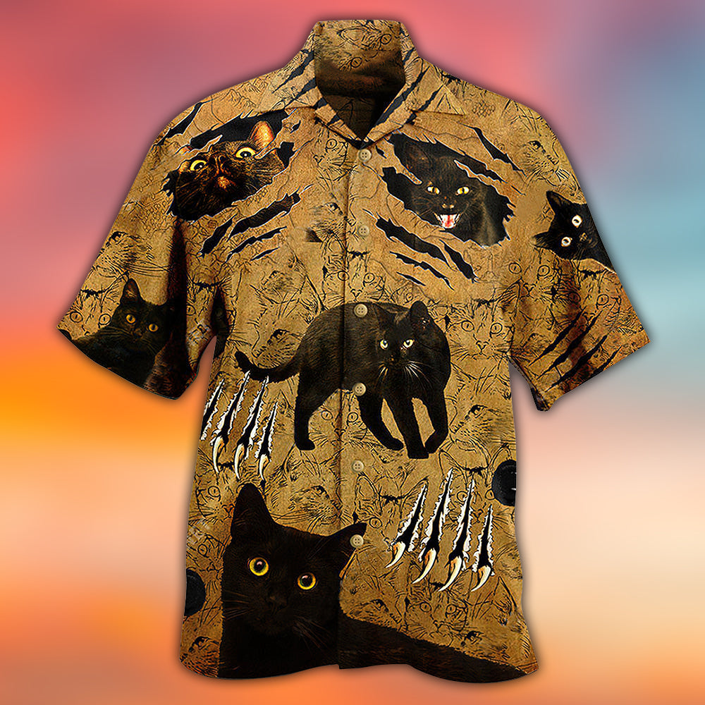 Cat Put Your Paws Up - Gift For Men And Women - Hawaiian Shirt