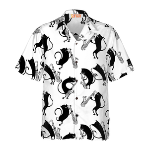 Cats Play Saxophone - Hawaiian Shirt