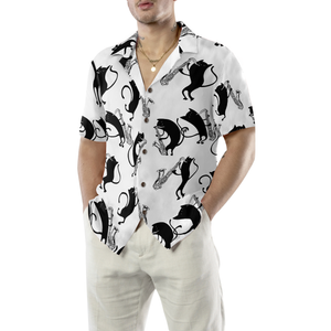 Cats Play Saxophone - Hawaiian Shirt