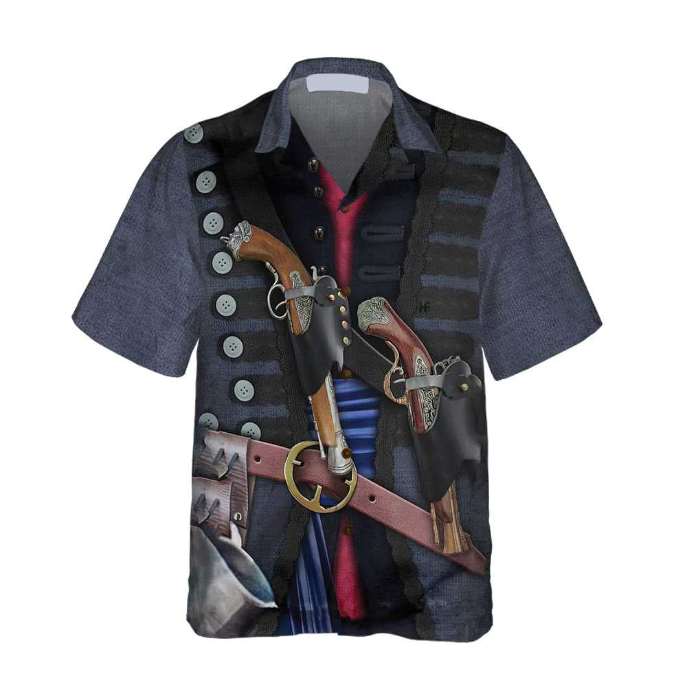 CoolPirateCostumeHawaiianShirt ForMen_9325_1