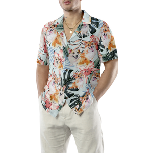 Corgi Life Hawaiian Shirt For Men