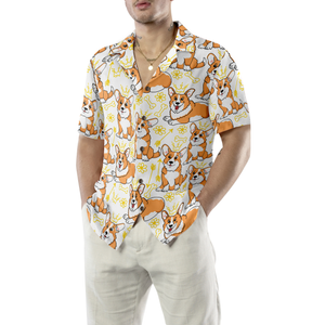 Corgi Pembroke Shirt For Men Hawaiian Shirt