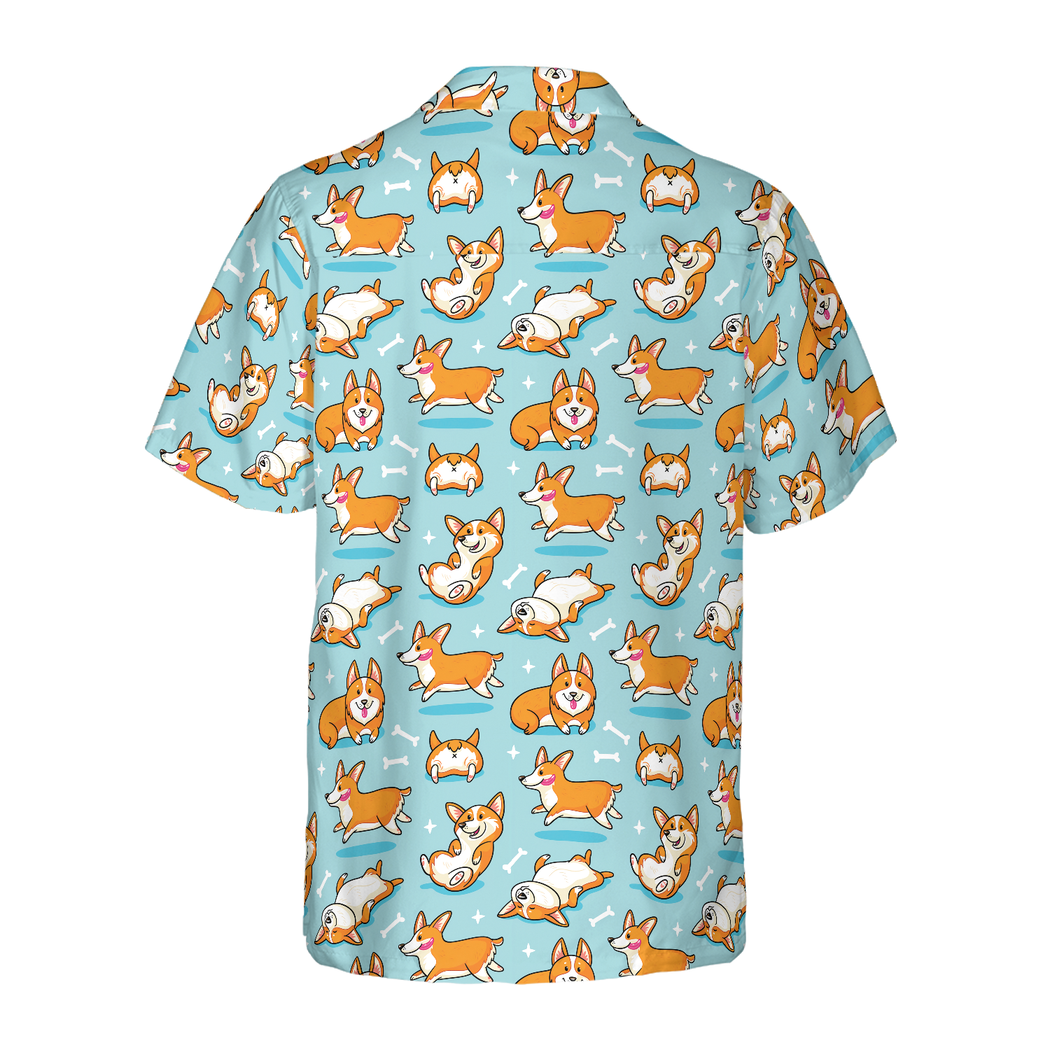 Corgis Life Hawaiian Shirt For Men