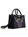 CustomGothicCross_WingsDarkFantasy PersonalizedLeatherHandbag_2