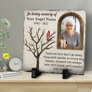 Custom Photo Loss Of Loved One In Loving Memory - Human Memorial - Personalized Stone DN100