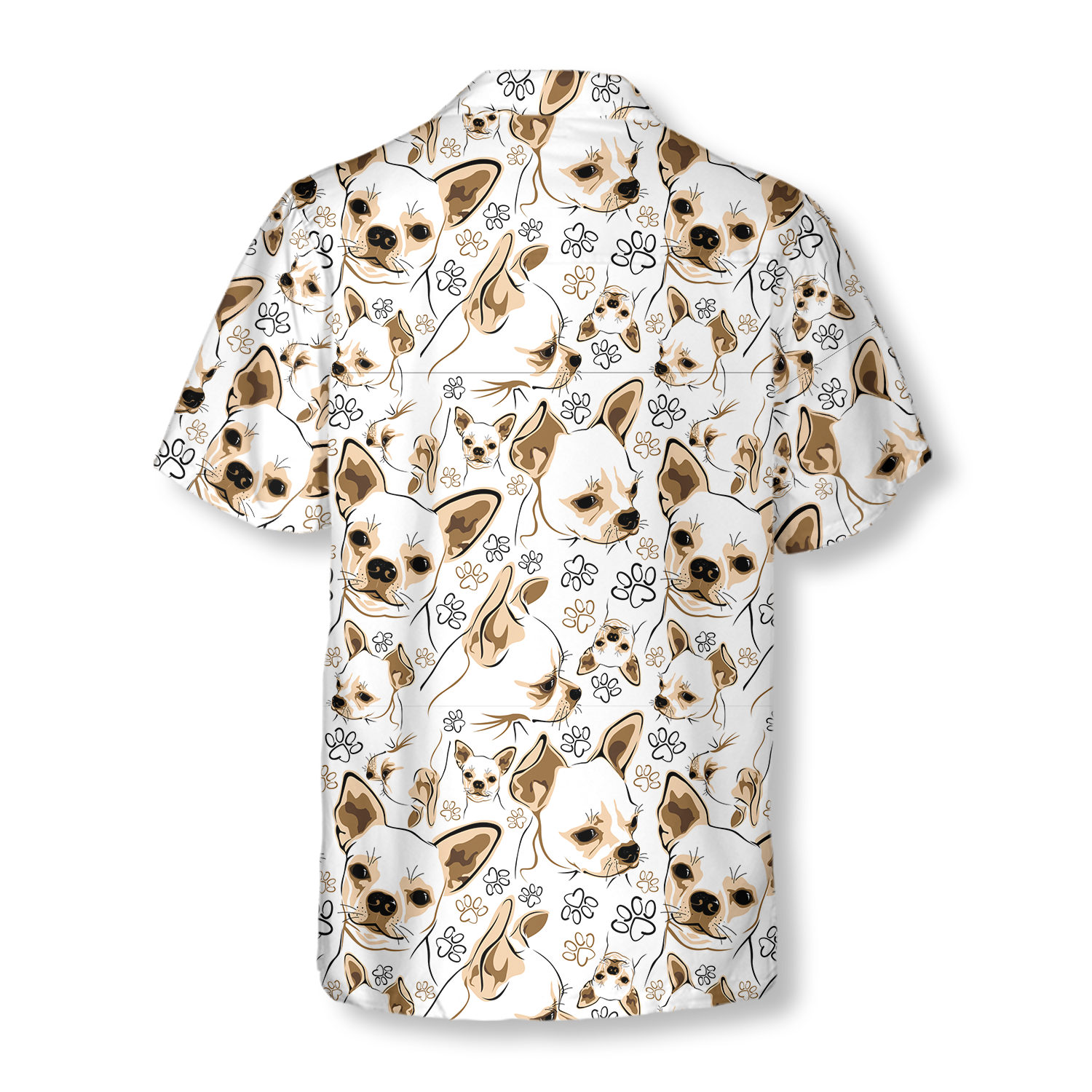 Cute Chihuahua Hawaiian Shirt For Men