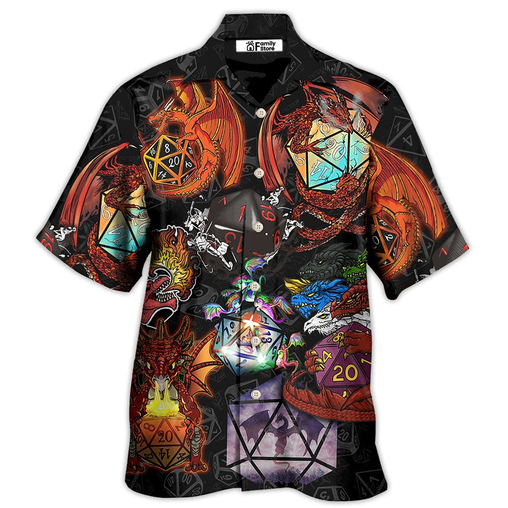 D20AndFireDragonArt HawaiianShirt_5076_1