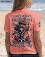 DON_TTRYTOFIGUREMEOUTSKULLLADYALLOVERPRINT TLPQ0508243_Shortsleeves_V neckShirt_S1