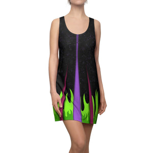 Maleficent Sleeping Beauty Cosplay Costume - Racerback Dress