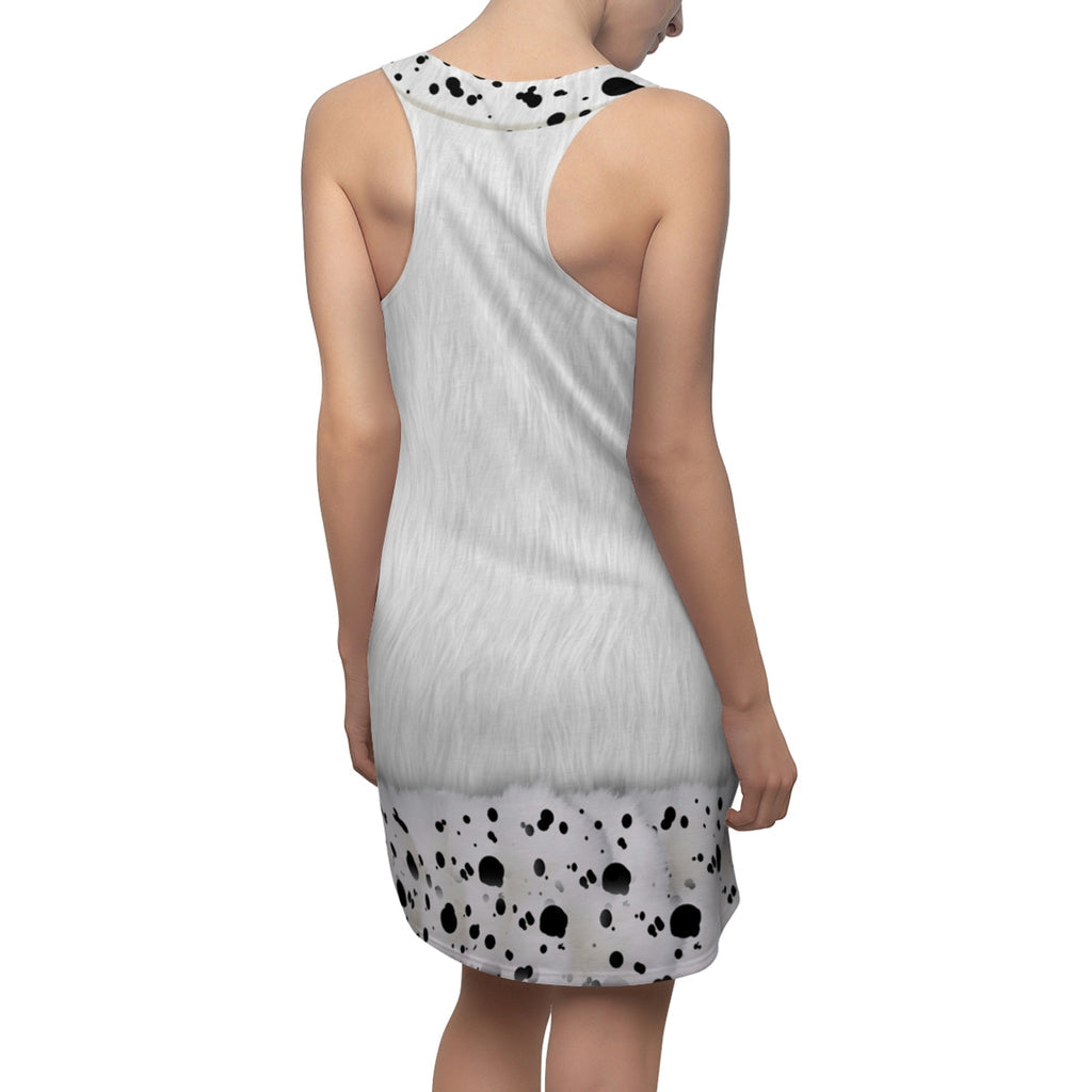 101 Dalmatians Cruella De Vil Cosplay Costume - Racerback Dress