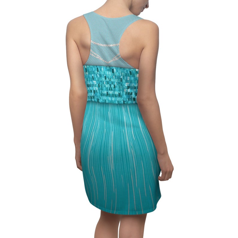 Frozen Movie Queen Elsa Cosplay Costume - Racerback Dress