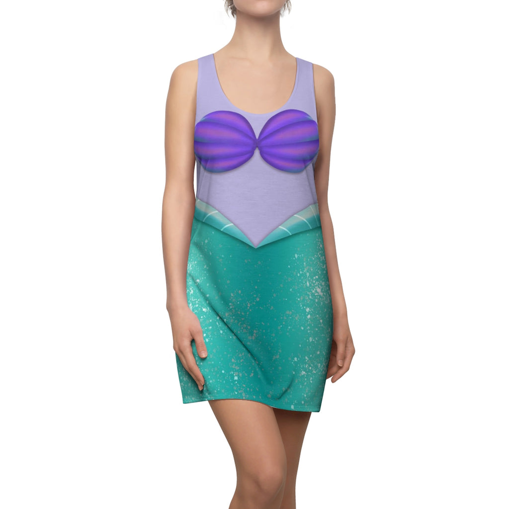 The Little Mermaid Ariel Mermaid Costume - Racerback Dress