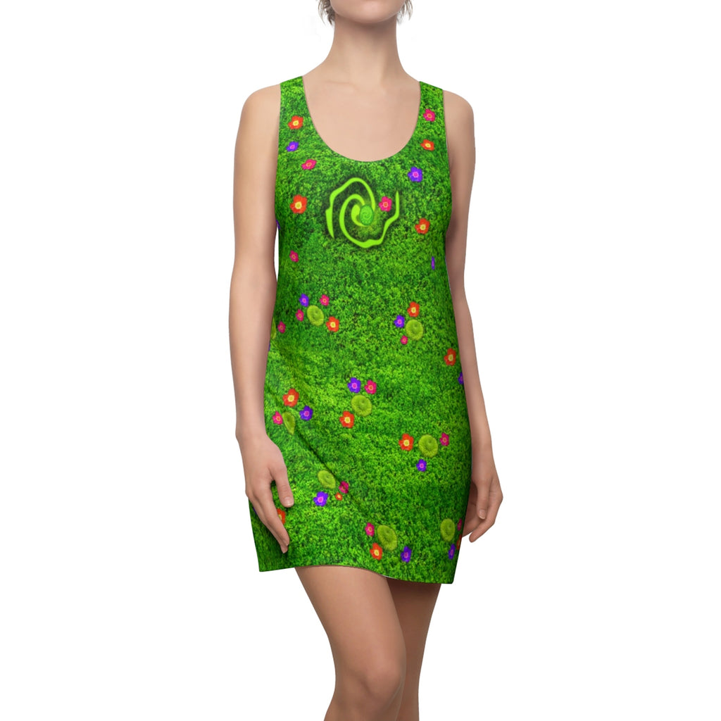 Te Fiti  Moana Cosplay Costume - Racerback Dress