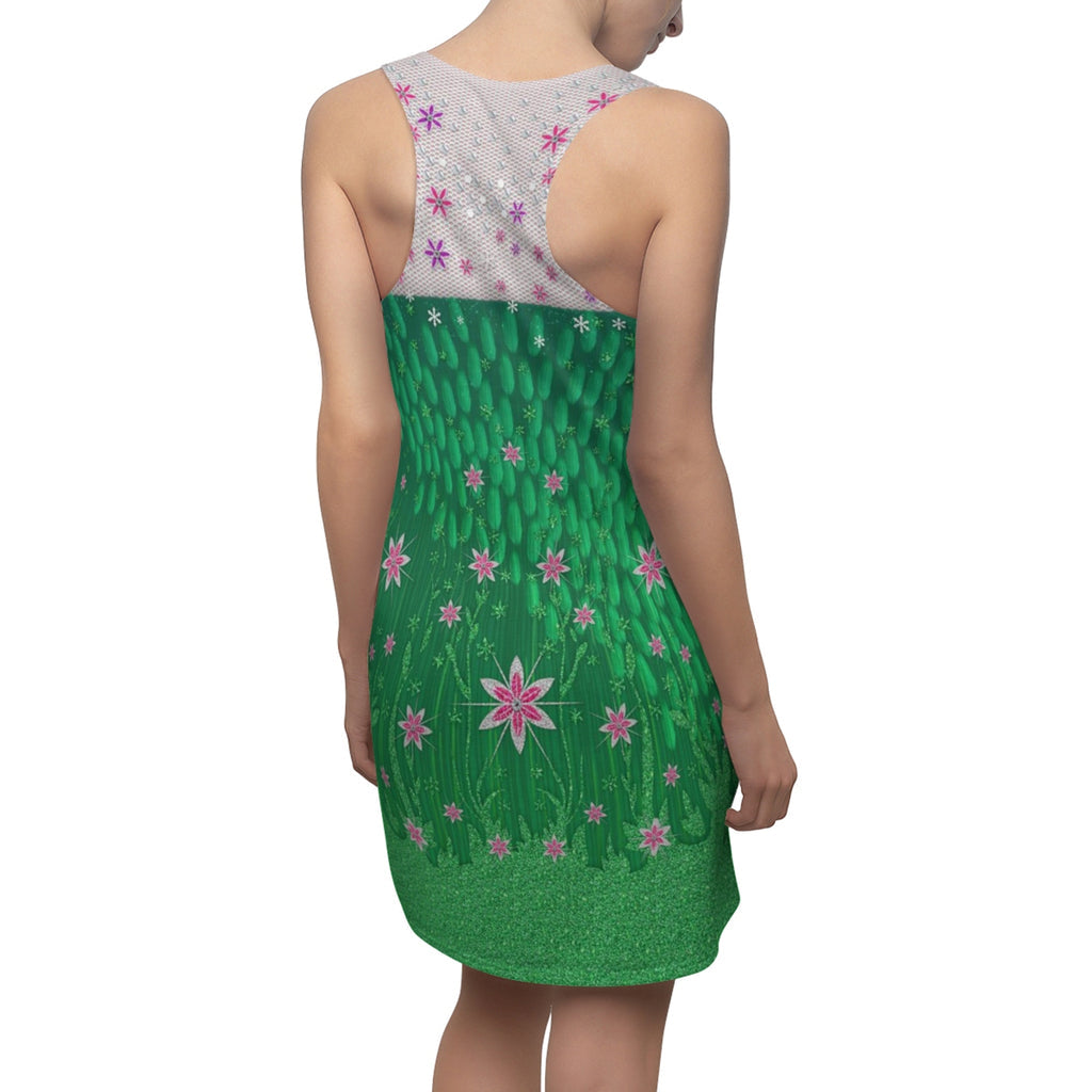 Frozen Fever Movie Elsa Cosplay Costume - Racerback Dress