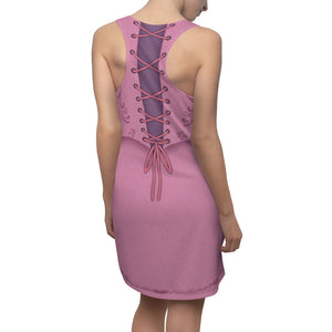 Rapunzel Pink Tangled Adventure Cosplay Costume - Racerback Dress