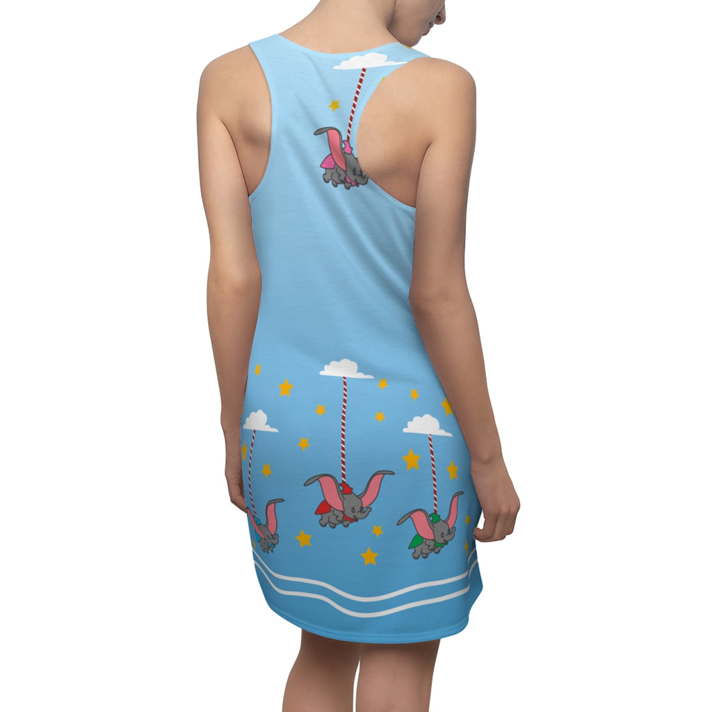 Dumbo The Flying Elephant Dumbo Costume - Racerback Dress