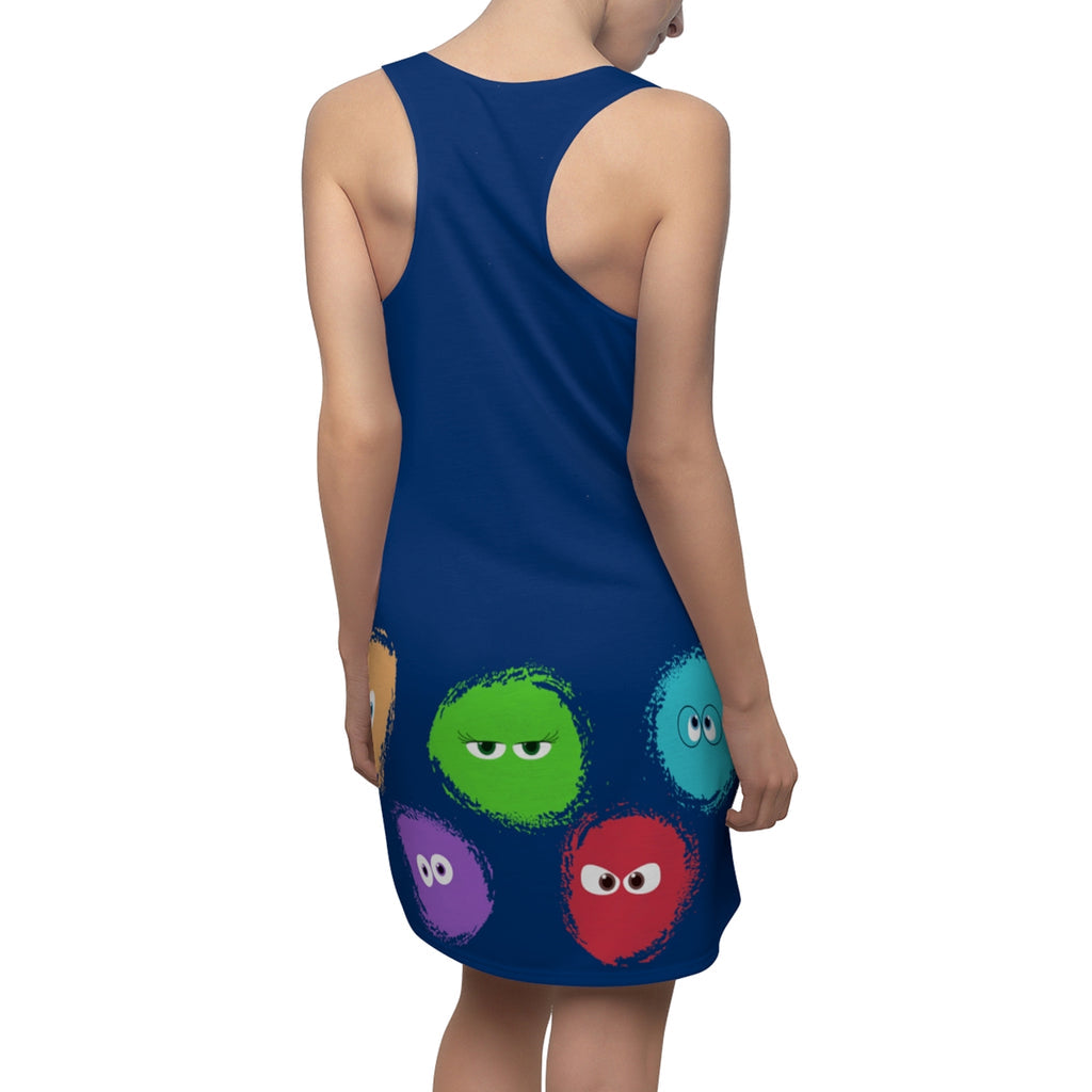 Emotions Inside Out Cosplay Costume - Racerback Dress