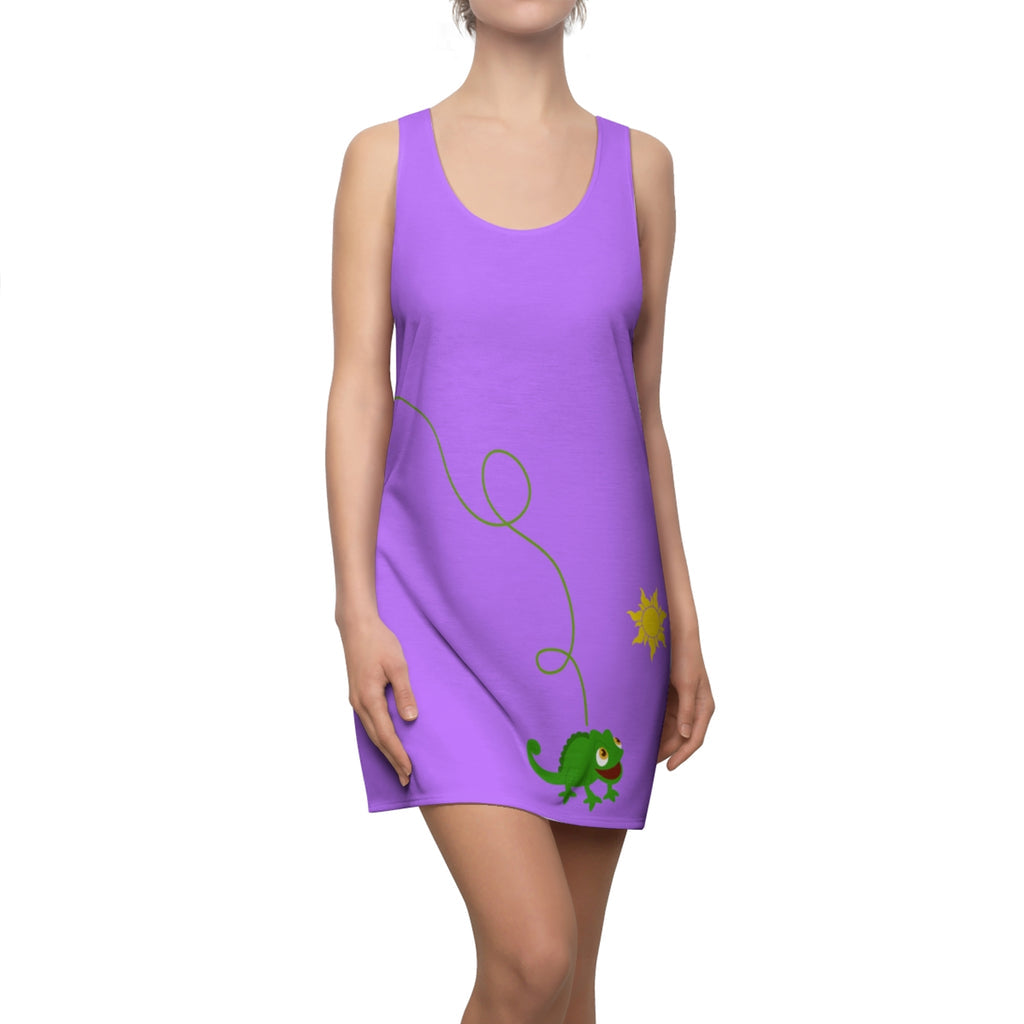 Rapunzel Poodl Tangled Cosplay Costume - Racerback Dress