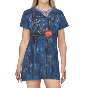 Descendants 2 Evie Cosplay Costume - Tshirt Dress