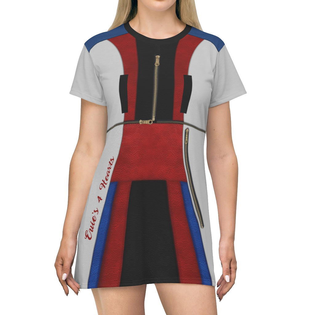 Descendants 3 Evie Cosplay Costume - Tshirt Dress