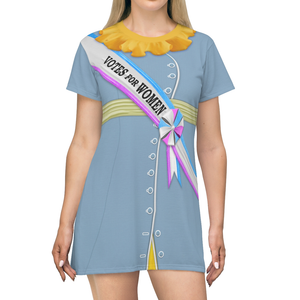 Mary Poppins Mrs. Banks Cosplay Costume - Tshirt Dress