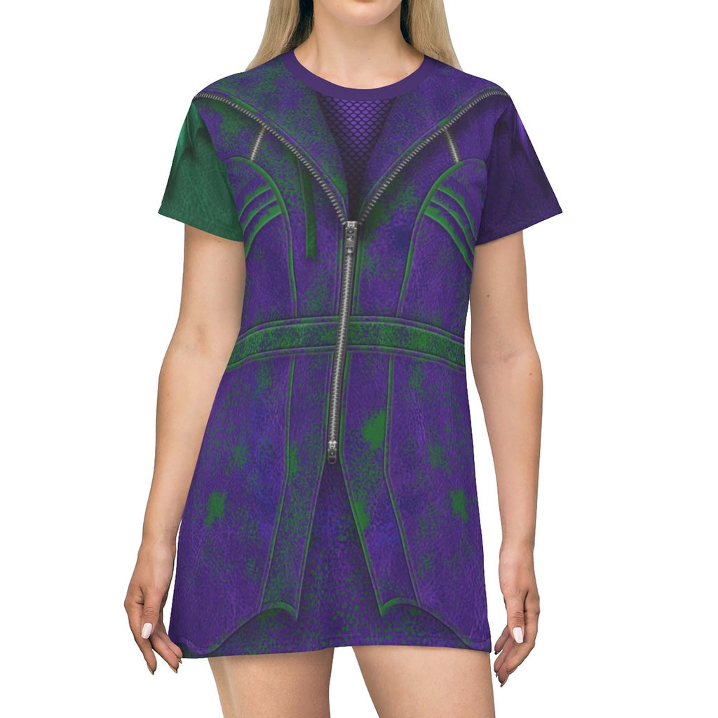 Descendants Mal It's Good To Be Bad Costume - Tshirt Dress