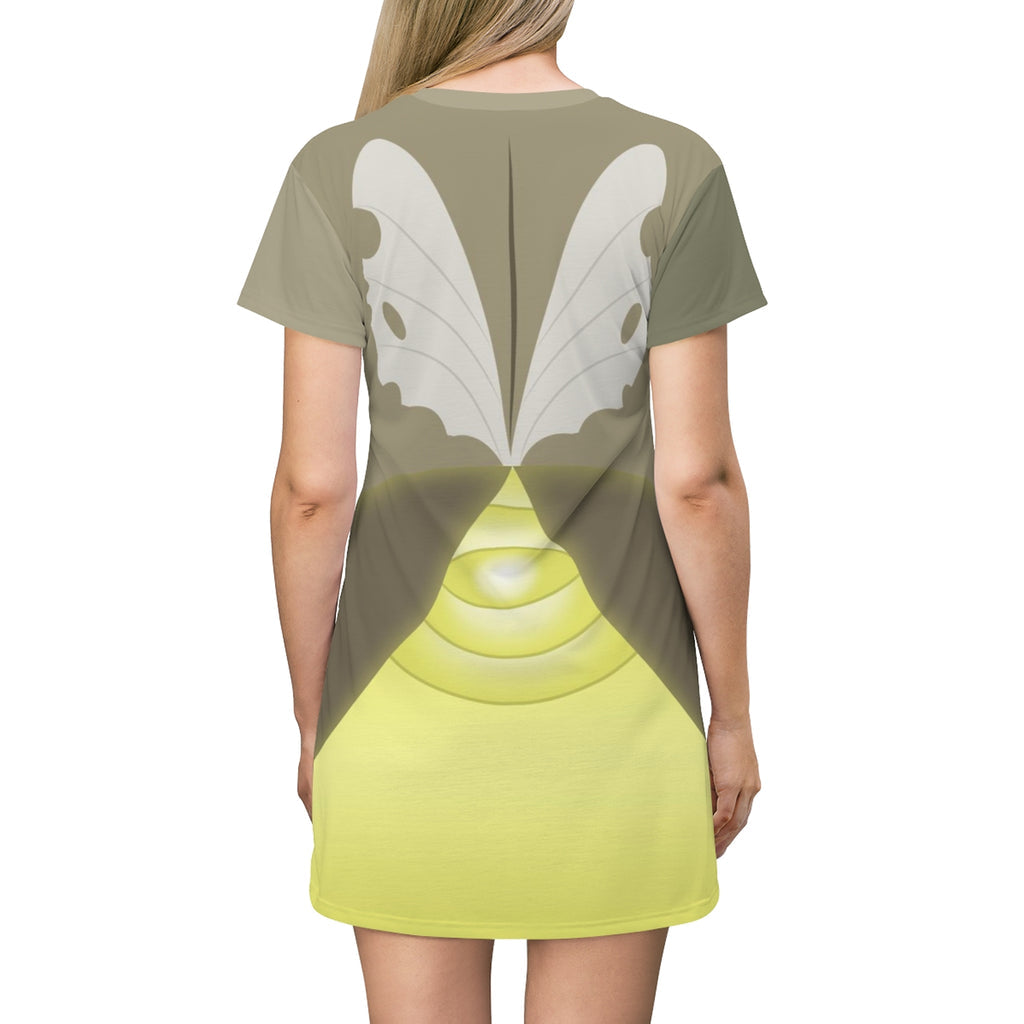 Ray The Firefly Princess And The Frog Adventure Costume - Tshirt Dress