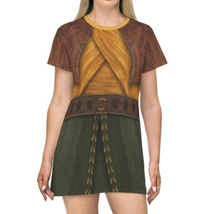 Raya And The Last Dragon Raya Apparel Costume - Tshirt Dress