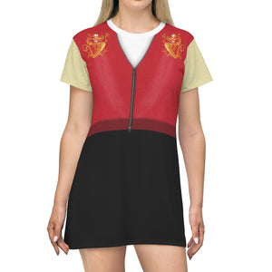 Mulan Movie Comfy Cosplay Costume - Tshirt Dress